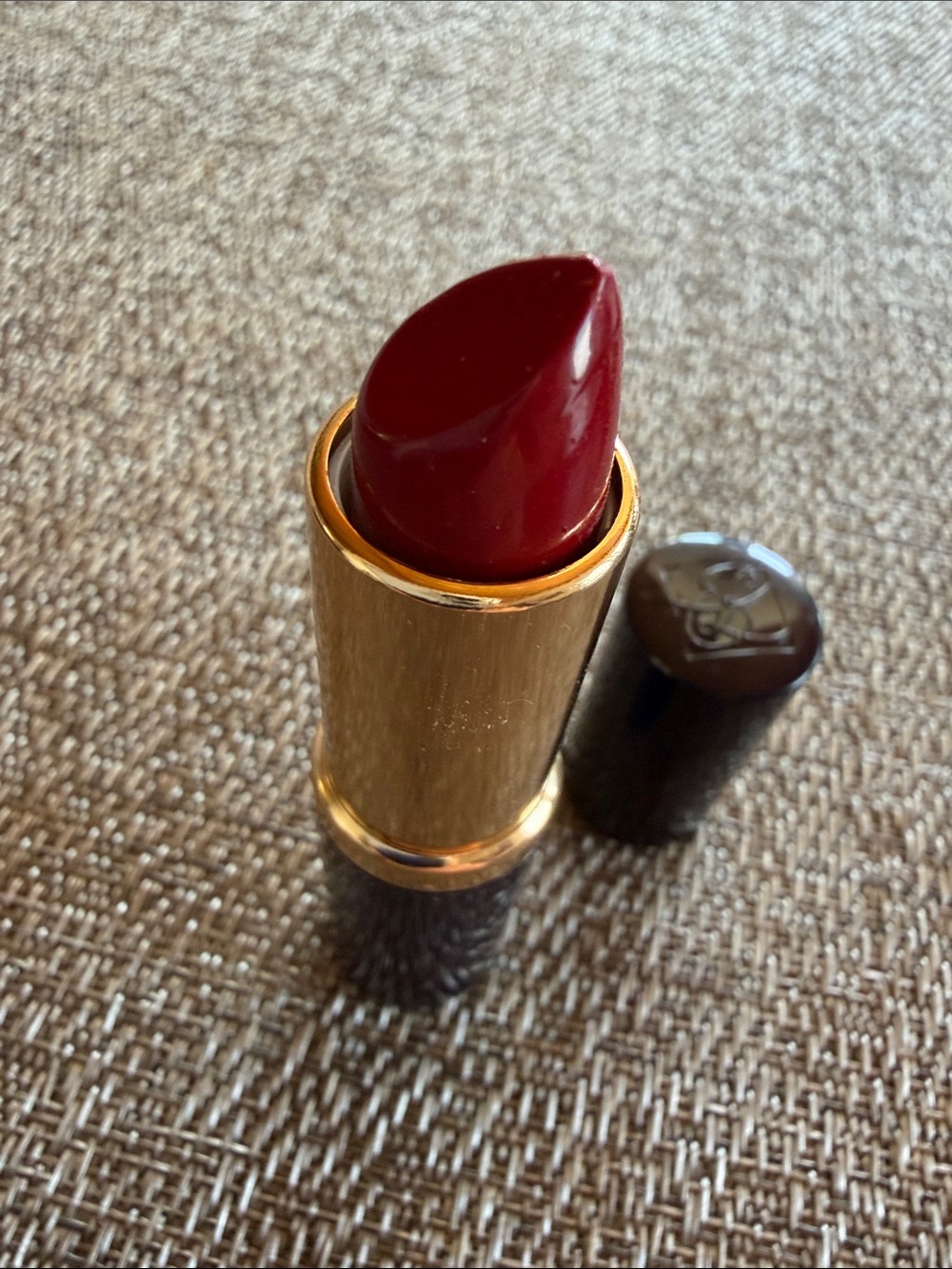 Vintage NOS Red Estee Lauder Signature Hydra Lustre Lipstick 35 Rich Red NEW - Picture 4 of 5